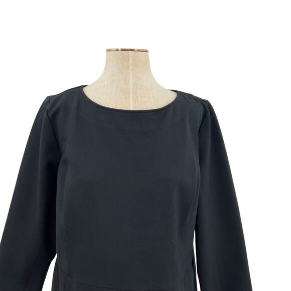 Spanx The Perfect Shift Dress A-line Classic Stretch Ponte Black Plus Size 1X - Picture 4 of 14